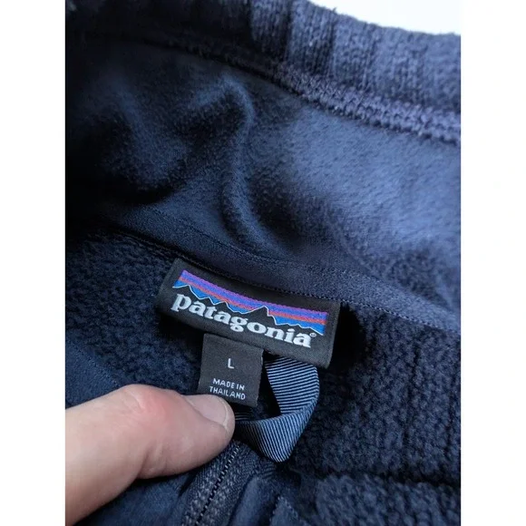 Patagonia Better Sweater 1/4 Zip Mens Large Blue Style 25300 - Picture 3 of 8